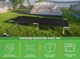 Portable Folding Camping Cot with Carrying Bag Army 00300550