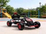 Kids Pedal Go Kart with Ergonomic Comfort, Outdoor Ride-on Car with Tough Wear-Resistant Tread for 98075020