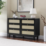 ZNTS Drawer bedroom wooden antique TV cabinet bedroom living room corridor storage 87673909