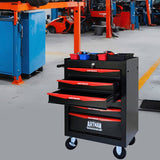 Rolling Metal Tool Chest with 6 Drawers, 20" 6-Drawer Tool Chest Cabinet with Ball Bearing Drawer 88830503
