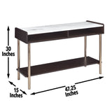 Carrie - Sofa Table - Brown B081P157697