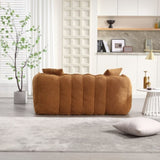 Soft beanbag chair with high resilience foam core for two people. The comfortable square recliner W1996P182159
