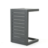 CAPE CORAL ALU C-SHAPED TABLE GREY 59990.00GRY