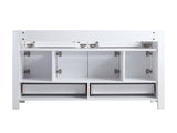 48" White Bathroom Vanity , Abundant Storage Cabinet -4 Soft close doors and 4 drawers W3133P389806