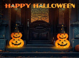 2pcs 3ft Halloween Collapsible Pumpkin Decorations 150 LED Lights 08723642