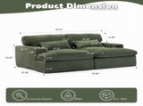 Double Chaise Lounge Chair Indoor,Oversized Upholstered Sleeper Cloud Couch,Deep Seat Luxury Sofa 32038866