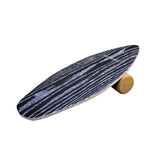 Surf-Inspired Wooden Balance Board with Wheel Enhance Core Strength, Stability, and Fun for 87767321