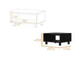 Landon Black 2-Piece Living Room Set B062P175183