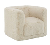 Beige Swivel Accent Chair B062P209167