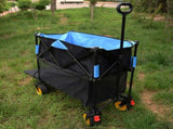 Big large capacity Folding cart Extra Long Extender Wagon Folding Wagon Garden Shopping Beach 74132337