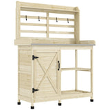 Garden Work BenchOpen Shelf Storage 17822592