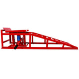 ZNTS Auto Car Truck Service Rampss, Garage Car Hydraulic Ramps Black 5 Ton,Automotive Hydraulic W46563681