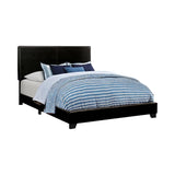 Black Full Panel Bed B062P153565