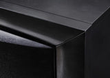 1Pc Contemporary 8 Drawer Dresser Black Finish Solid Wood Wooden Bedroom Furniture B011P216697