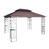 13x10 Outdoor Patio Gazebo Canopy Tent With Ventilated Double Roof And Mosquito net W41942173