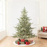Colorado Blue Spruce 7.5ft Christmas Tree Pre-Lit Artificial Full with 4,076 Branch Tips & 1,518 45174878