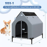 25" x 36" pet house with windows 57950237