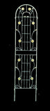 2 Pack Metal Garden Trellis 86.7" x 19.7" Rustproof Trellis for Climbing Plants Outdoor Flower W1586135960