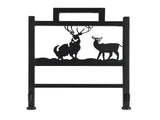 Single Layer Firewood Holder With Animal Pattern 49799763