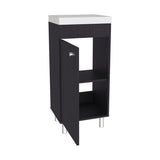 Waterford Vanity Sink, Bathroom, Black B092P329252