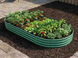 Galvanized Raised Garden Bed 8x4x1ft - Heavy Duty Metal Planter Box for Vegetables, Herbs & Flowers, W840P499239