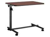 Multifunctional Adjustable Bedside Table MDF Iron Movable Sofa Side Table 4-Wheeled Small Computer 56326087