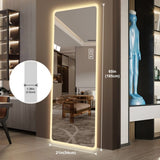 Full Length Mirror Lighted Vanity Body Mirror LED Mirror Wall-Mounted Mirror Big Size Rounded W2709P178826