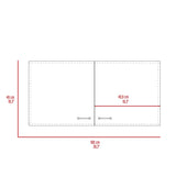 Oklahoma Wall Cabinet, Two Doors B128P148776
