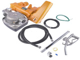 12V 20GPM Portable Fuel Transfer Pump Gasoline w/Oil Meter for Gas Diesel Yellow 44218241