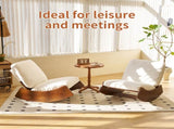 Comfortable Glider Rocking Chair, High-Quality Upholstery Glider Chair, Solid Wood Frame, Perfect W2105P145995