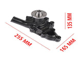 Engine Water Pump Fits for Isuzu Elf Journey w/ G201 C240 C221 G240 8-94376-832-0 Black 1Pc 79714605