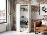 5 Tier Storage Cabinet Closet Organizer with PEVA Curtain, Galvanized Steel Frame, 48.9 H x 15.4 81429977