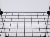 16-Cube Storage Shelf Cube Shelving Bookcase Bookshelf Organizing Closet Toy Organizer Cabinet White 35996258