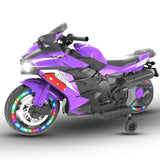 12V Kids Ride on Motorcycle, Electric Kids Motorcycle, Battery Powered Motorcycle for 3-6Years Old, W3380P322272