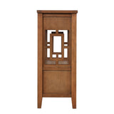 36'' Farmhouse Pine Wood Console Table Entry Sofa Table with 4 Drawers & 1 Storage Shelf for W120246663