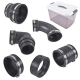 RV and Camper Sewer Waste Plumbing Connection System Kit Fit for Coupling Adapter 24933235