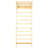 Wooden Swedish Ladder, Stall Bars Set for Physical Therapy & Gymnastics W465P208412