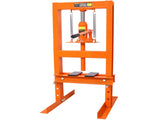 6 Ton Hydraulic Press, Benchtop Hydraulic Shop Press, H-Frame Garage Floor Press with Press Plates, 82062720