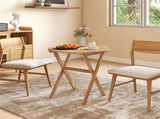 26" x 27" Solid Acacia Wood Foldable Round Side Table, 180 LBS Weight Capacity Patio End Table 61714153