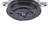 A/C Compressor with 6-Groove Pulley Fits for Sanden SD7 Style Serpentine Belt HC5005BK HRC55824-BK 17606676