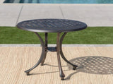 Outdoor 19" Cast Aluminum Side Table N773P348299B
