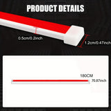 Upgrade Your Vehicle with a Universal 12V, 10W Start-Scan Car LED Hood Light White 70In Dynamic 86357266