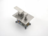 2 Way Outlet Function Solid Brass Shower Diverter Valve Mixer Rough-In Shower Handle Valve Kit W2287P184283