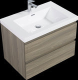 30" Floating Bathroom Vanity with Sink, Modern Wall-Mounted Bathroom Storage Vanity Cabinet with W1573P152697