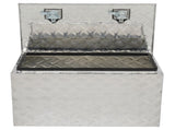 30" ATV Aluminum Under Body Toolbox 5 Bar Tread Silver 46944347