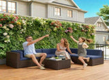 Pieces Patio Furniture Set 26260993