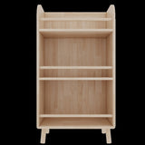 Pine Solid Wood Bookshelf/Bookcase - 0.6" Thick Shelves Heavy Duty Storage Rack, 19.69"W36.61"H W3166P271752