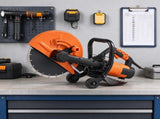 12" Electric Wet Concrete Saw, 1800W Circular Cutter with Adjustable 4.5-Inch Cutting Depth, 55928927