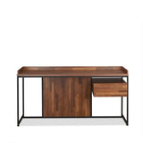 Sara Walnut & Sandy Black Finish Writing Desk B2726P305090