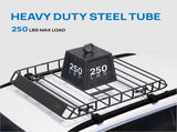 46x36x6in 250lbs roof rack with 4 straps 38899021
